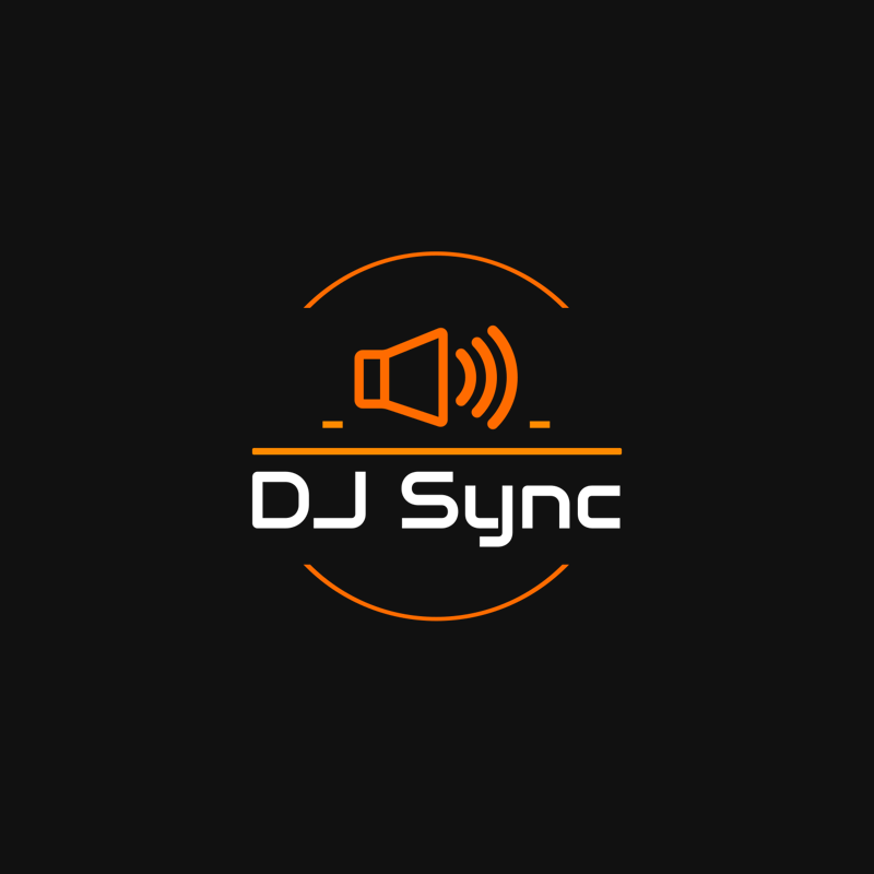 DJ Sync Music Logo